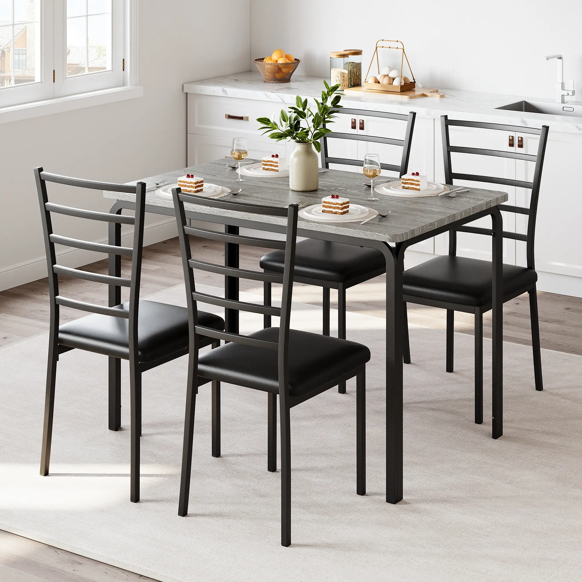 Grey MDF tabletop
