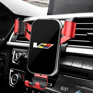 Abs Car Phone Holder, Gravity Mount Dashboard Clip, Stable Navigation Stand for Cadillac Models, Durable Automotive Accessory