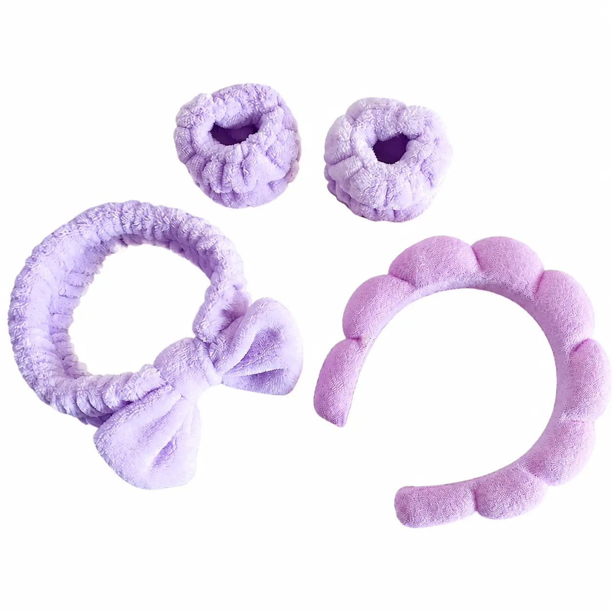 Women's 2026 Premium Twist Headband - Soft Cloud-Textured Cranium Support Band, Gentle Wrist-Compatible, Ideal for Face Washing, Skincare Routines, Daily Wear