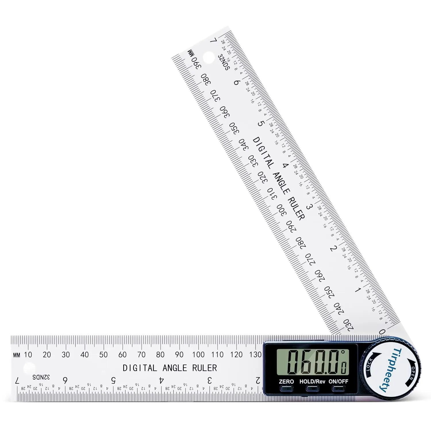 Digital Angle Finder Protractor, 7-Inch (200mm) Measuring Tool