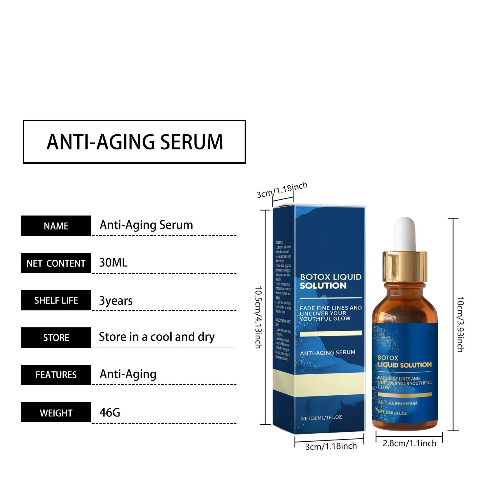 Firming and elastic essence gently nourishes elastic facial skin, shiny and silky moisturizing essence