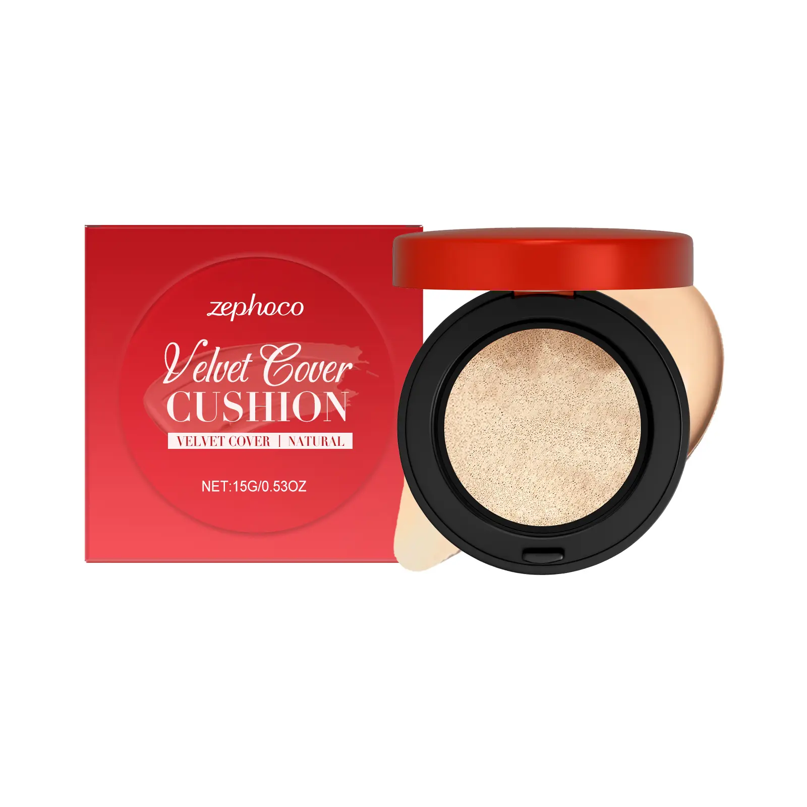 zephoco Moisturizing Concealer Cushion Natural Color Concealer Cushion Fine Texture Creates A Hydrated And Light Makeup Look