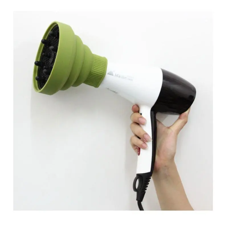 Universal foldable hair dryer diffuser accessory, portable foldable hair cover, for curling and styling, odorless, no power supply required, no battery needed