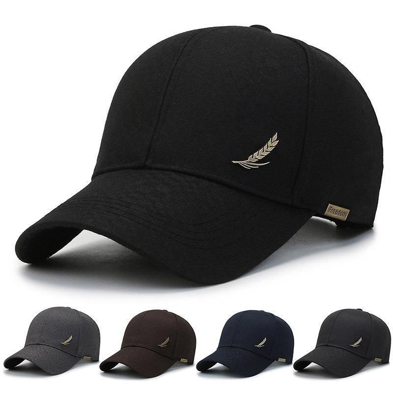 Men’s Casual Polyester Baseball Cap – Stylish Lightweight Breathable Adjustable Fit  Classic Mature Spring Fall Travel Outdoor Sports Daily Sun Protection Winter Beanies Knit Heart Unisex Wool Newsboy Style
