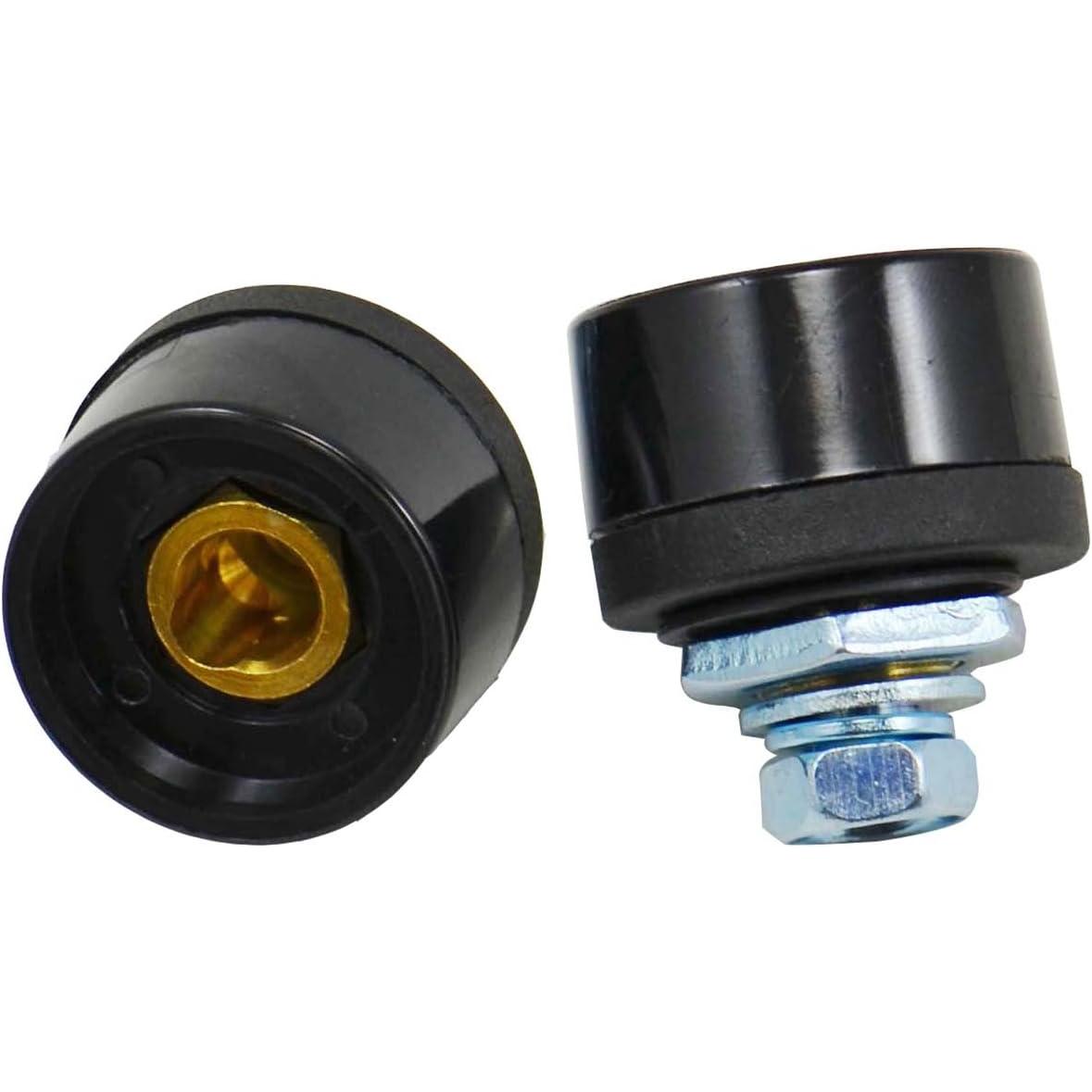 TIG Welding  Panel Connector Socket DKZ35-50N 315Amp Dinse-Style Quick Fitting  Automatic  Function Socket