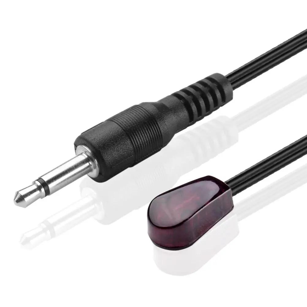 IR Emitter Extender Extension Cable (10 Feet) - 3.5mm Jack Infrared Red Transmitter Blaster Blink Eye Wire Cord Compatible with IR Repeater Extender System Kit, Xbox One (1 IR Eye Emitter)