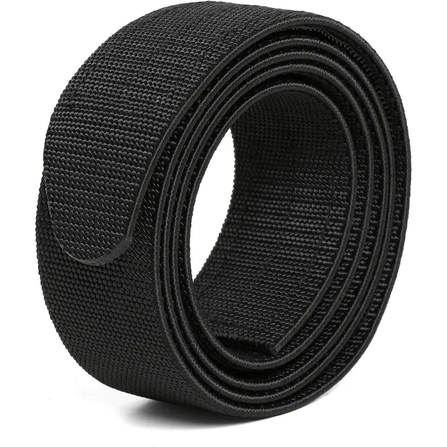 Mechanic No-Scratch Elastic Belt 1 3/8" Buckleless Adventure Stretch Web Belt Hook & Loop Closure No Metal Men Women