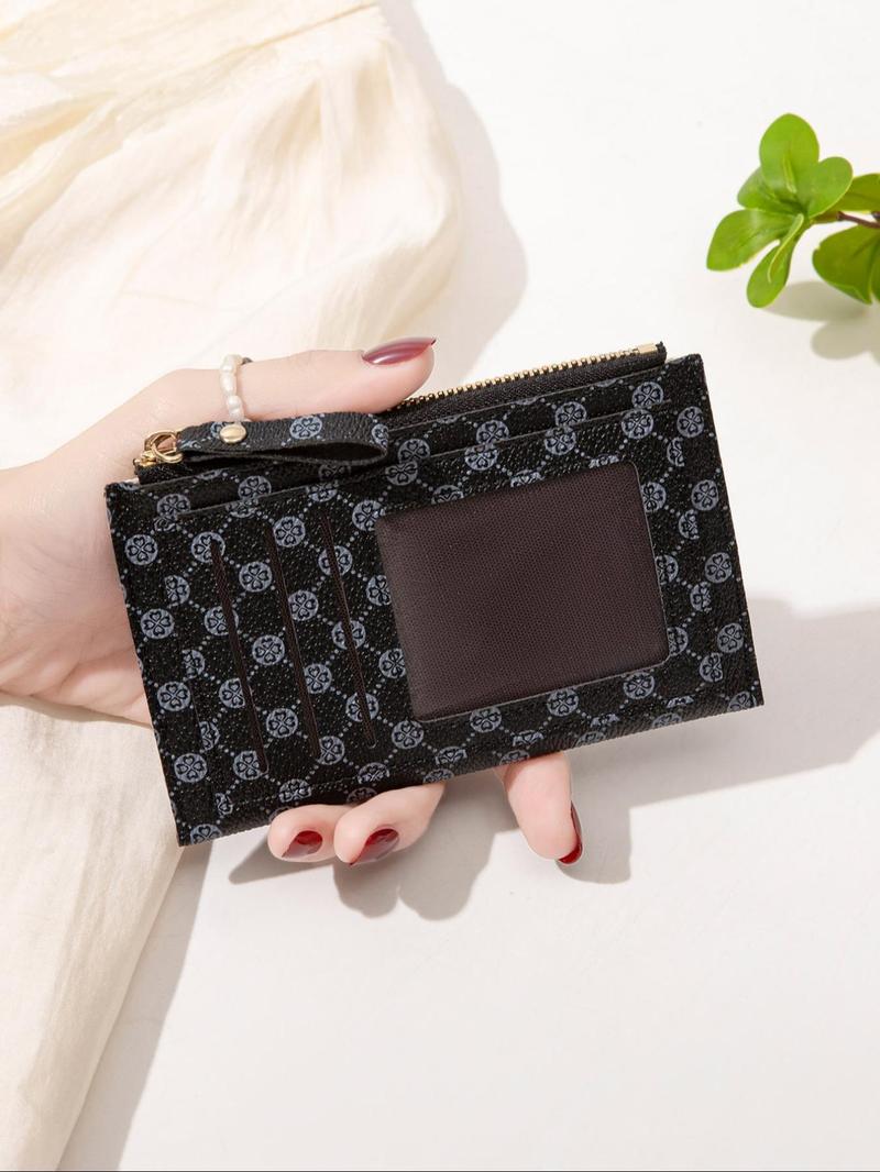 Women's Solid Color Zipper Wallet, Fashionable CoinPurse for Daily Used, Casual Trendy Versatile High-quality Daily Wallet for Women，Christmas Gift, Valentine's Day Gift, Ideal Gift, Durable Fashion Wallet