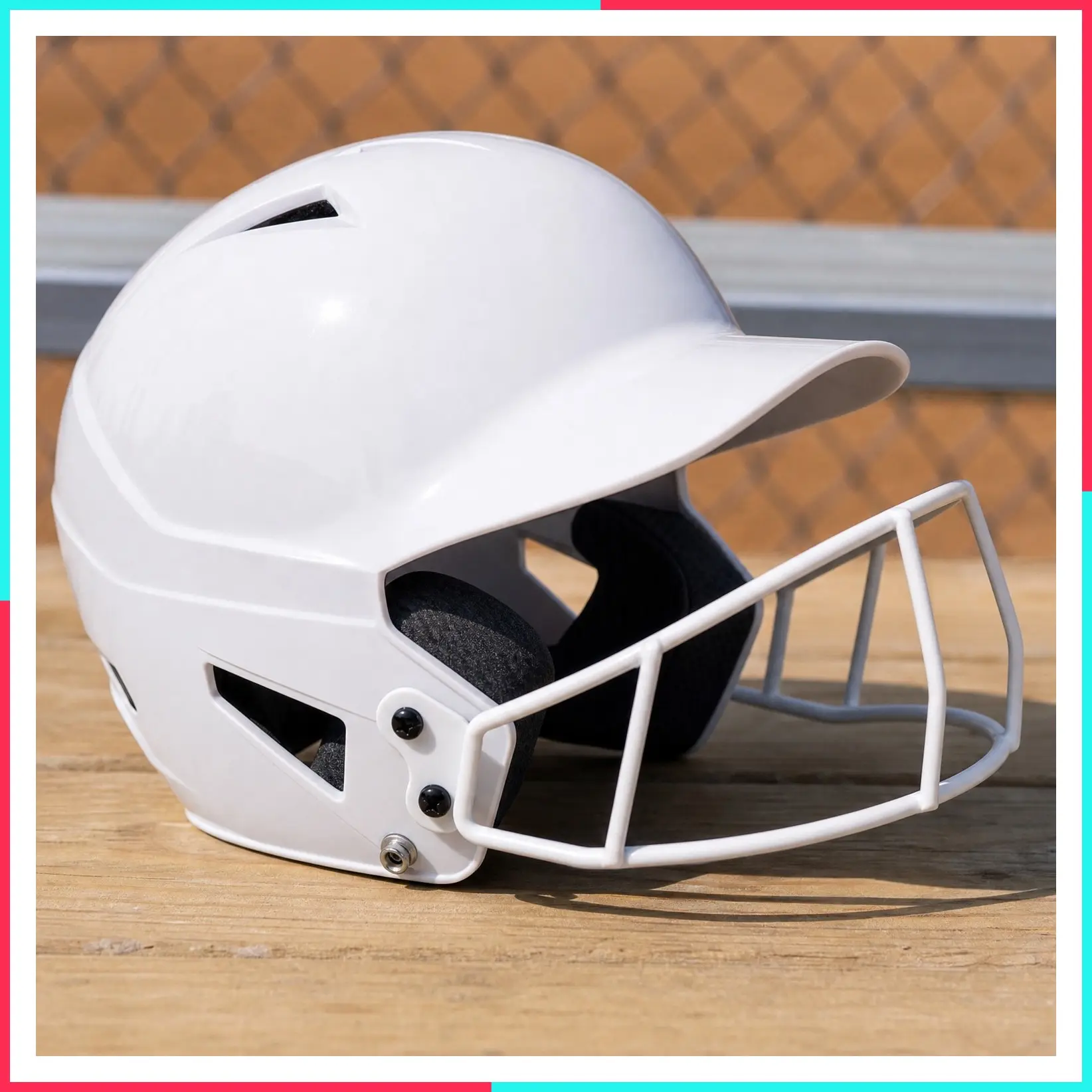 Fastpitch Softball Batting Helmet with Facemask for Youth and Adults of All Ages