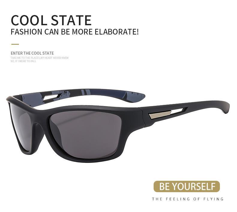 4-Pack Polarized Sports Sunglasses for Men & Women, Vintage Special-Shaped Outdoor Eyewear with UV400 Protection, Ideal for Cycling, Climbing, Skiing, Fishing & Driving