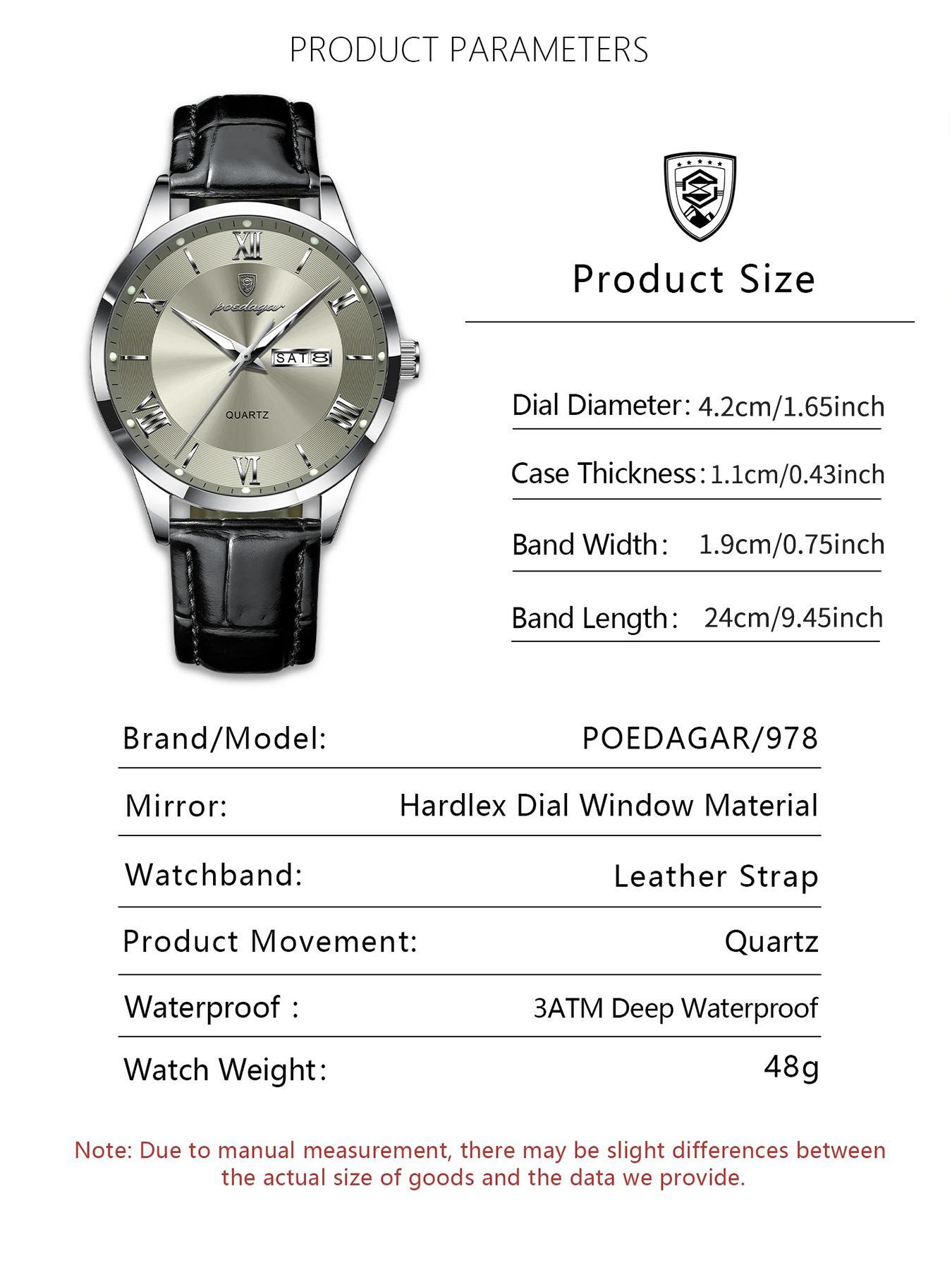 Men's Business Fashion Round Dial Analog Quartz Watch, Fashion Watch for Party, Daily Clothing Decor, Trendy All-match & Exquisite Watch for Birthday Gift with Box, Business Fashion Watches