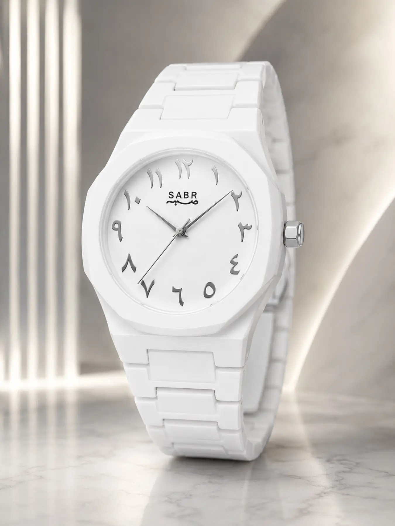 Fresh Octagon Steel Band Watch, Analog Quartz Watch, Unique Digital Scale, Clean Color Dial, Lightweight Metal Strap, Minimalist Design, Stylish Watch, Perfect for Daily Wear