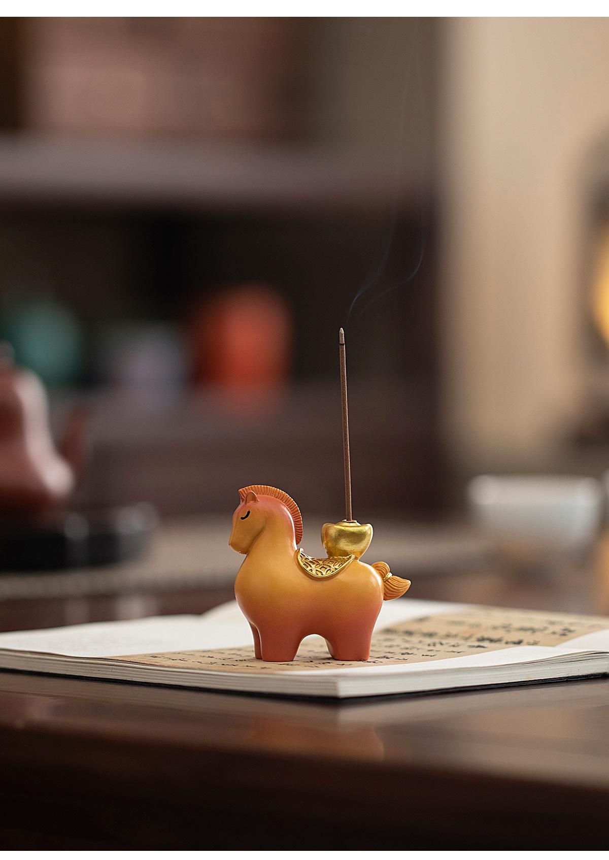 Incense Stick, Decor & Incense Burner, Home Odor Removal, Desktop Ornament, Aromatherapy Burner