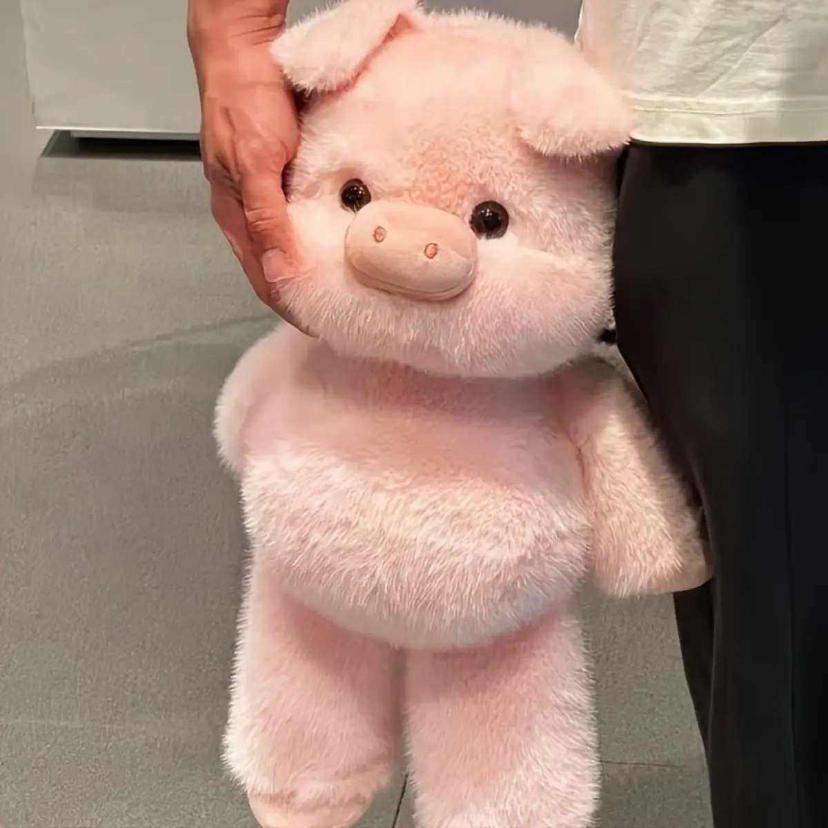 Funny Walking Pig Plush Toy, Viral Moving Piggy Stuffed Animal, Cute Interactive Pig Plushie for Kids & Prank Gifts, Fun Gift Idea