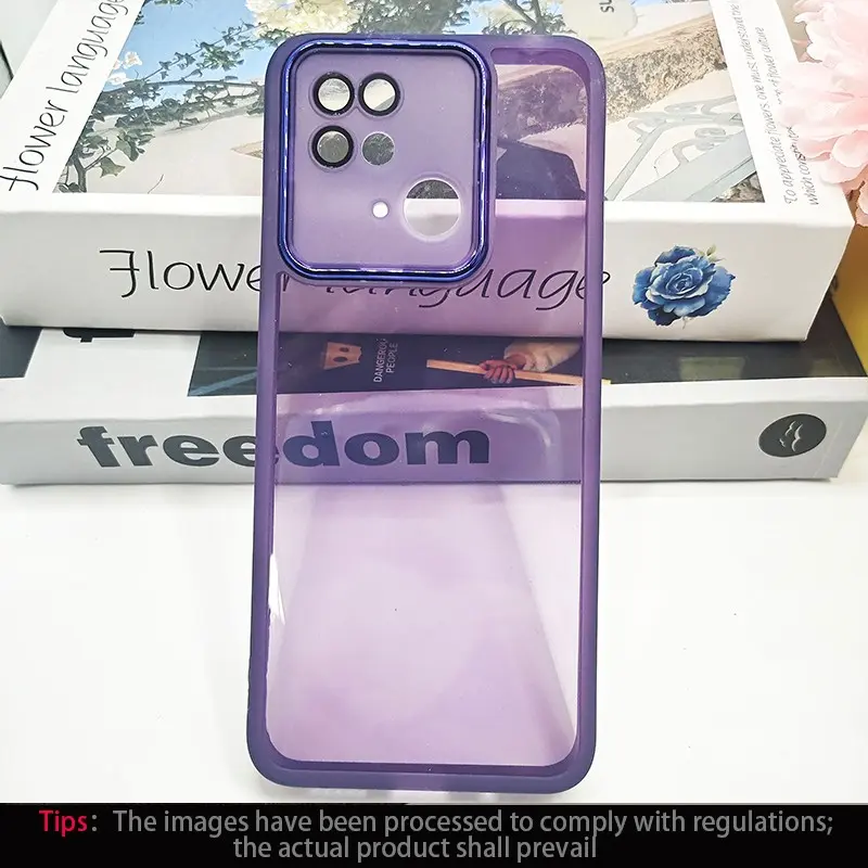 For Xiaomi Redmi 10C/10 Power/10 India Phone Case, Durable Soft Gel Protector, Anti-Slip Matte Sides, Stylish Semi-Transparent Cover, Multiple Colors