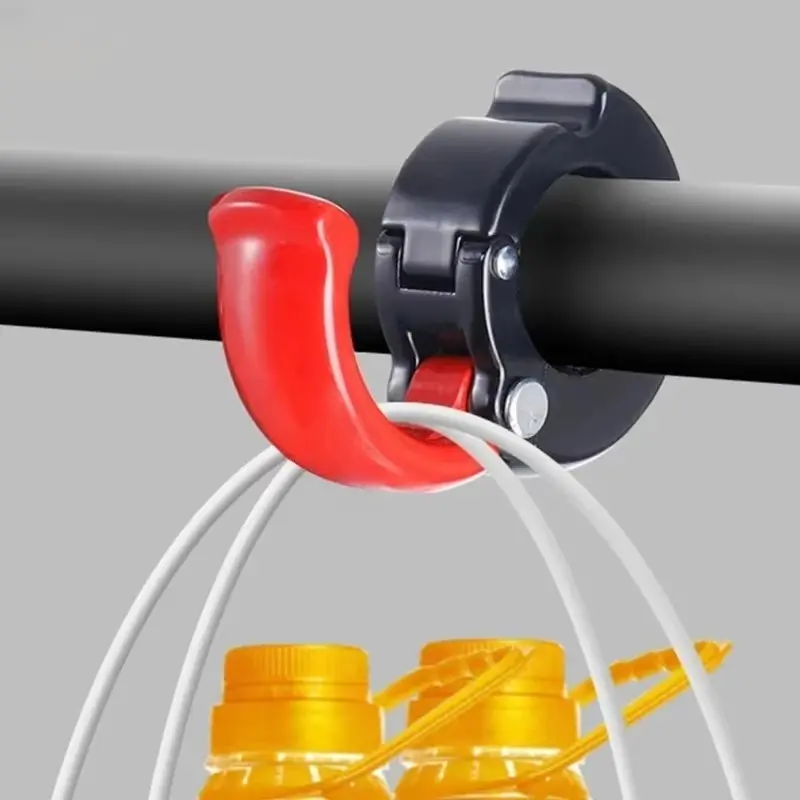 Multi-function Motorcycle Hanging Hook Replaceable Helmet Bag Hanger ABS Aluminum for Bike Luggage Rack Storage