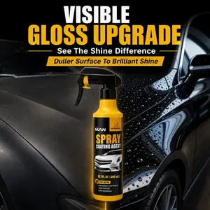 Spray coating agent；NUAN nano car coating sprayNano Car Coating Spray – Fast, durable, hydrophobic, shields paint, prevents fading, perfect for everyday car maintenance.-MY0522