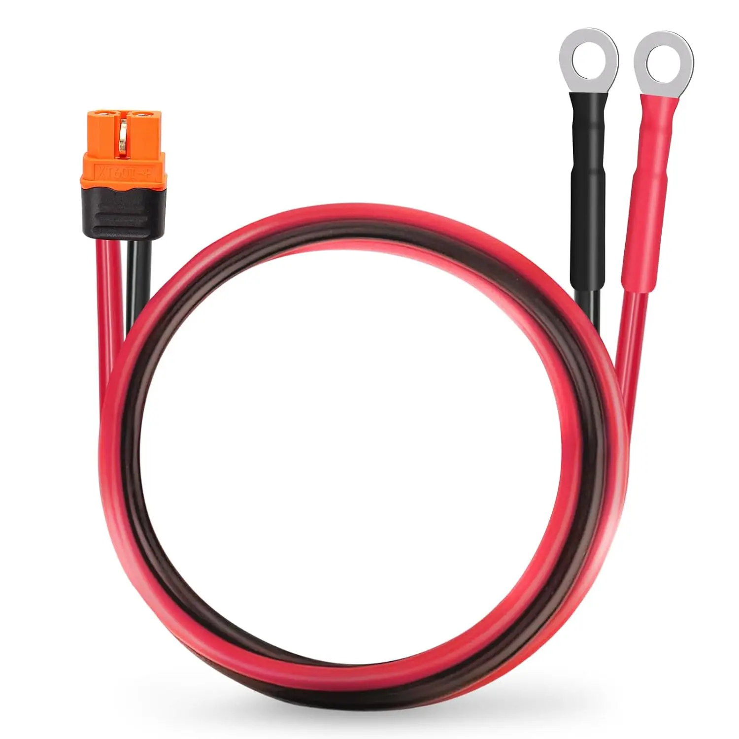 XT60i to O Ring Terminal  10 AWG 2FT XT60i Female to O Ring Connector XT60i-F Extension  for Portable Power Station Solar Generator