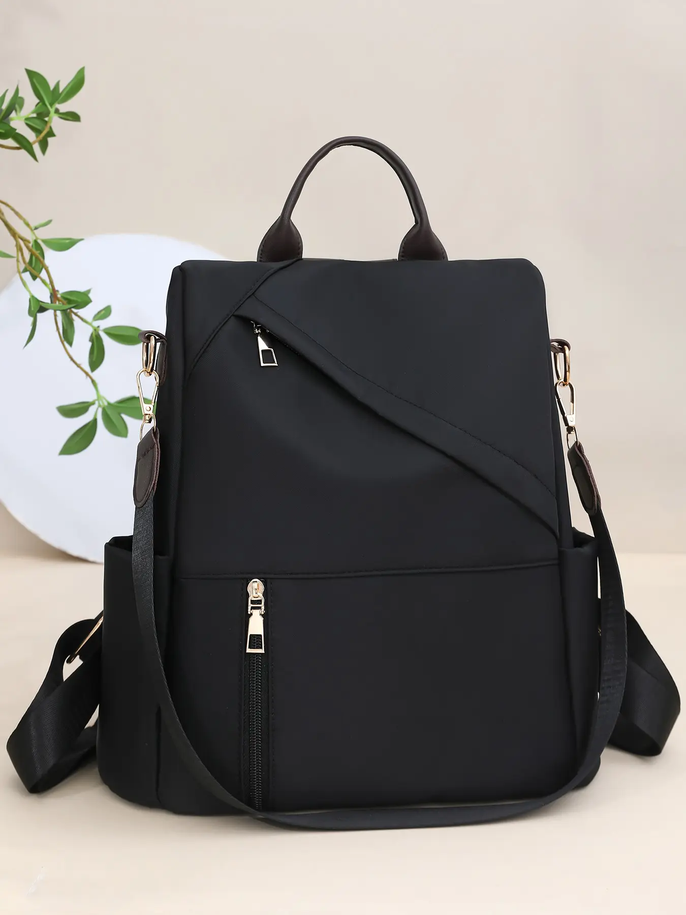 Large Capacity Casual Fashion Backpack, Travel Commute Shoulder Bag, Trendy Versatile Student Bag, Perfect for Daily Use