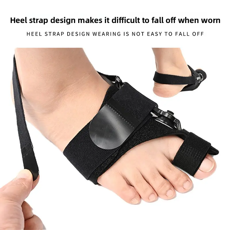 Big Toe Corrector and Orthosis, Day and Night Use Adjustable Toe Separator, Hallux Valgus Straightening and Fixing Sleeve