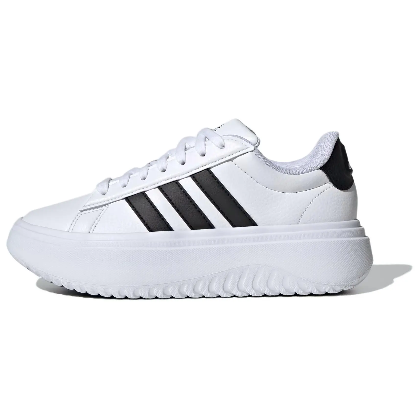 adidas Wmns Grand Court Platform 'White Black' IE1092