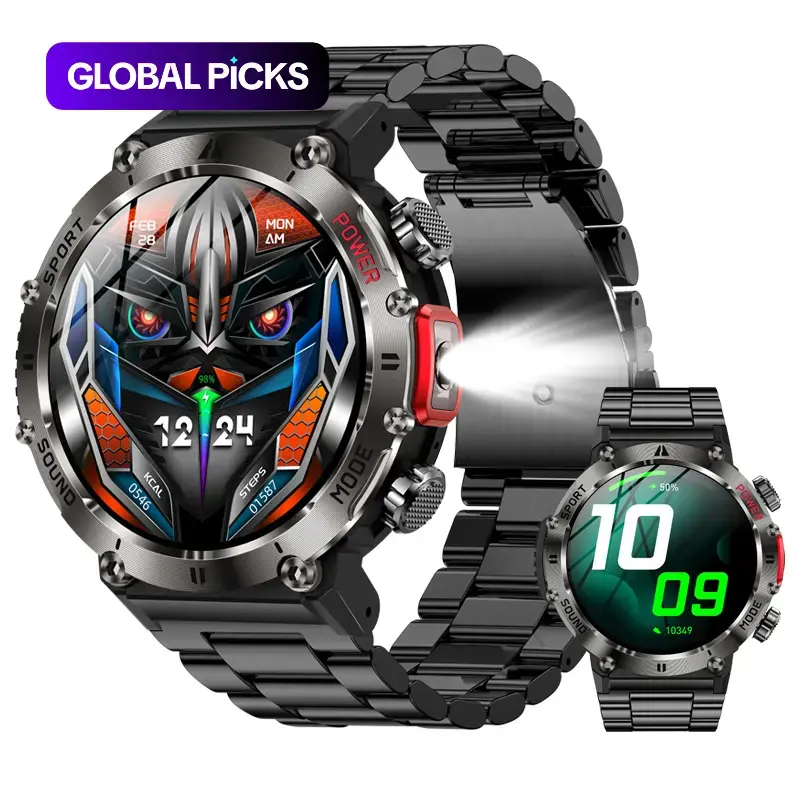 Multifunctional Smartwatch, Fashionable Digital Watch, Durable Gadget Watch, Waterproof for Women & Men #GLOBAL PICKS