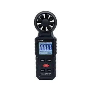 3 in 1 Handheld Digital Anemometer Wind Meter, High Precision Wind Speed Measuring, Digital Wind Speed Meter with Backlight for HVAC, Sailing, Fishing, and Indoor Outdoor Use