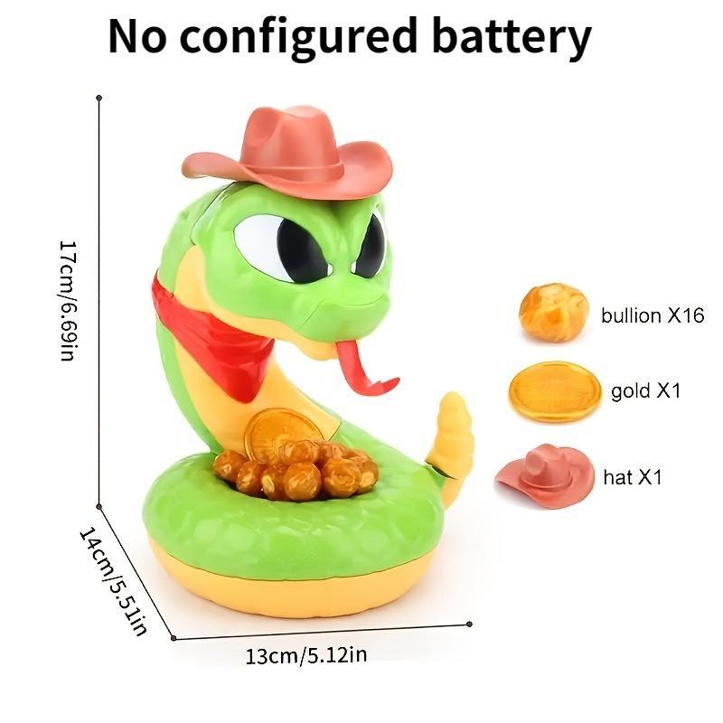 Electric Rattlesnake Toy, Electronic Realistic Fake, 1 Box Interactive Electric Snake Toy, Fun Pressure Relief Desktop Game Toy, Novelty & Gag Toys, Prank Gift
