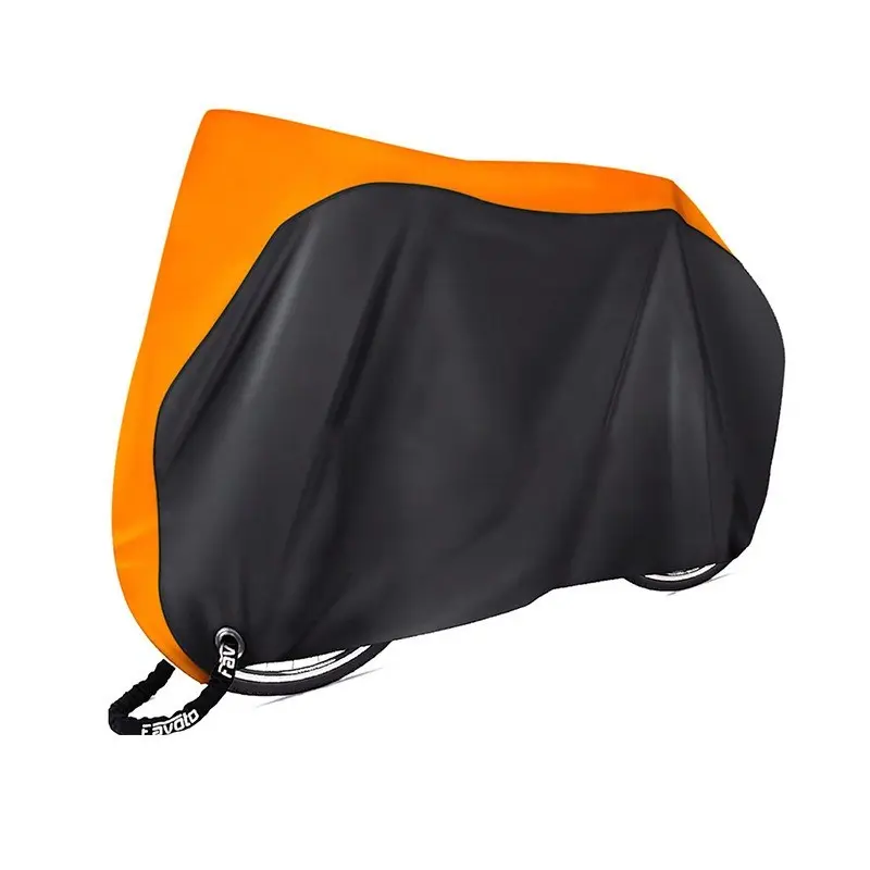 210D Oxford Fabric Bike Cover, Waterproof Sunshade Dustproof Motorcycle Cover, Electric Scooter Protector, Outdoor Vehicle Accessories