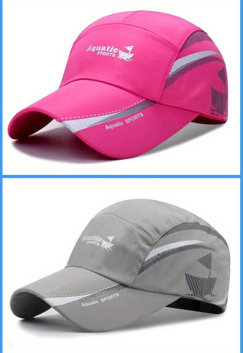 Aquatic SPORTS Quick-Dry Performance Baseball Cap - Multi-color Optional Lightweight with Stylish Sailing Print & Breathable Mesh Back for Outdoor Sports Fishing Hiking & City Walks SpringStatements