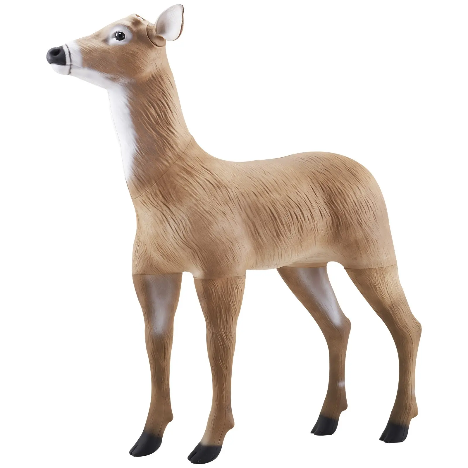【DealsForYouDays】VEVOR Deer Decoy, Outdoor Deer Decoys for Hunting, Realistic Durable HDPE Doe Hunting Decoy, Foldable Legs for Easy to Carry and Use, for Garden Yard Decoration, 1-Pack