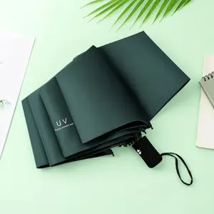 8 Ribs Automatic Umbrella, Auto Open & Close, UV 50+ Protection, Windproof, Compact for Pocket & Bag, Waterproof & Fast Drying