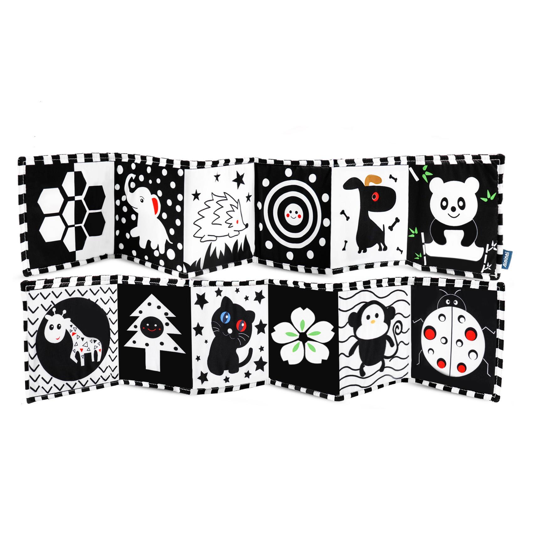 Christmas decorations Baby Toys, High Contrast Soft Cloth Book, Can be Bitten and Tear Not Rotten Paper Toy, Baby Cognitive Learning Supplies, Summer Leisure Activity Props, Christmas stocking fillers, Christmas gifts, Toddler Busy Book