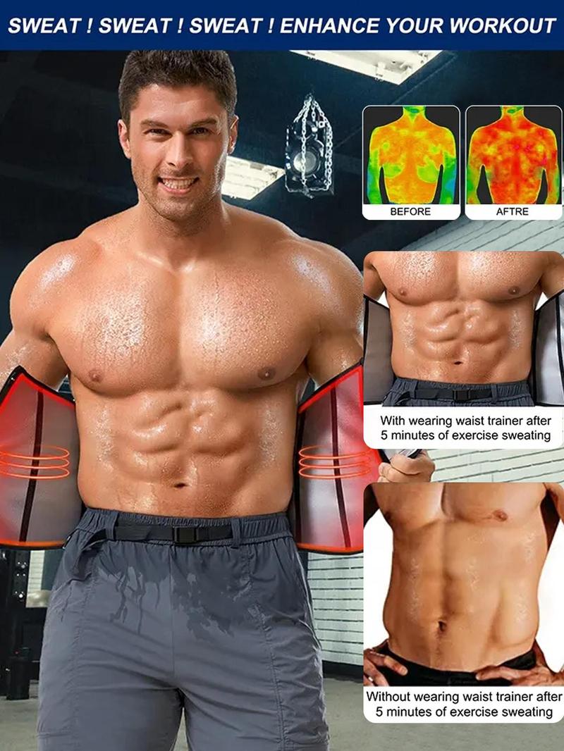 Men's Zipper Adjustable Compression Fajas Body Shapewear, Basic Casual Minimalist Comfort Tummy Control Waist Trainer for All Seasons, Waist Cincher for Men Daily Wear, Waist Girdle Trainers