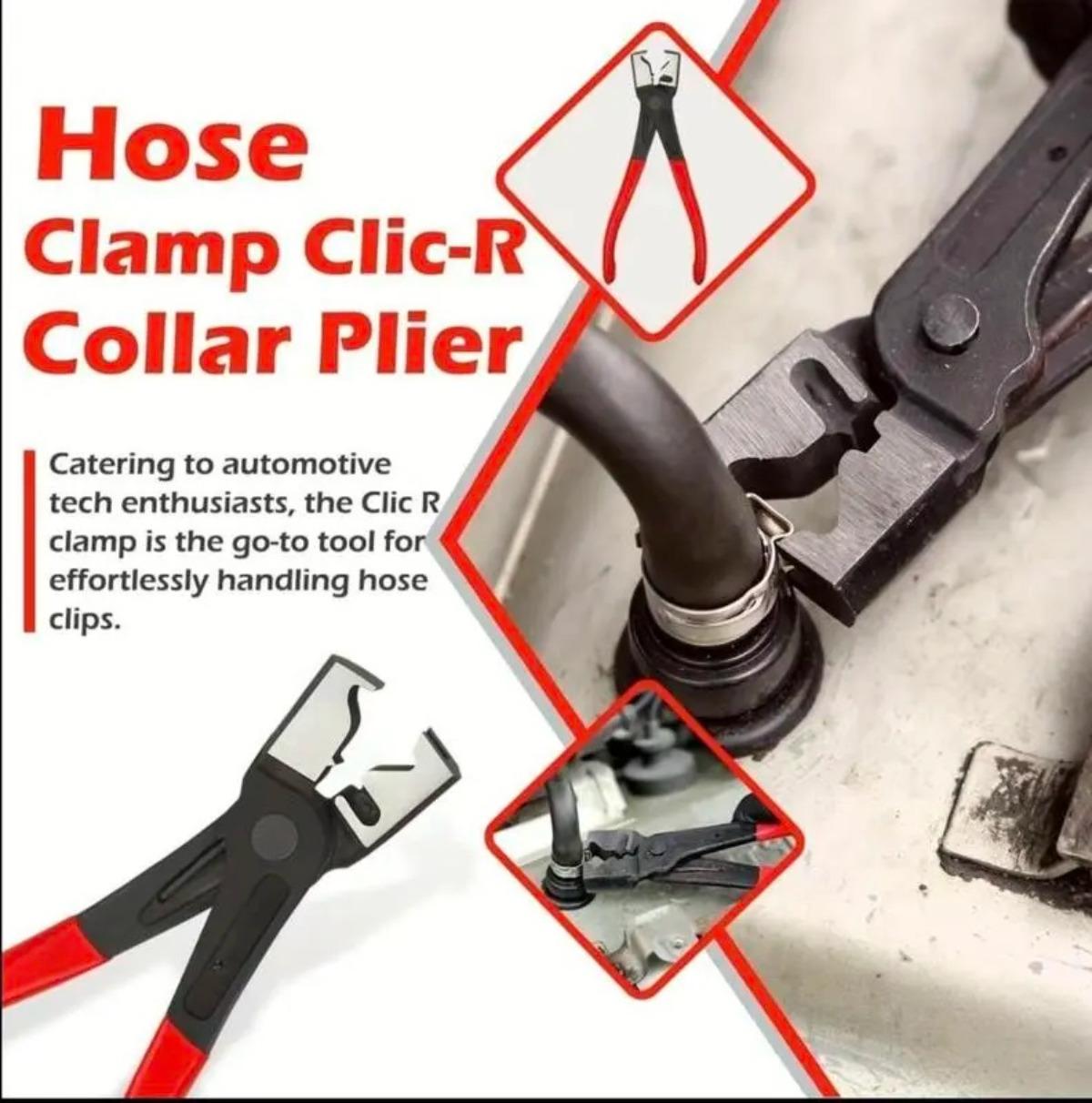 Professional Hose Clamp Kit, Fuel Line Disconnecting &Dismounting Tool Set for Automotive Maintenance,Multifunctional Pipe Clamp for Car Repair, Car Accessories Removal Portable Ratchet