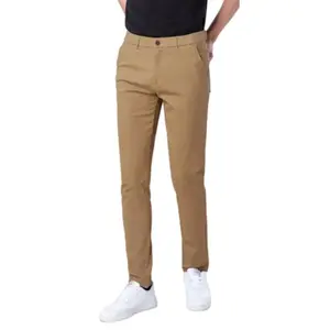 The Cowboys Home Men's Skinny Stretchy Khaki Pants Colored Pants Slim Fit Slacks Tapered Trousers