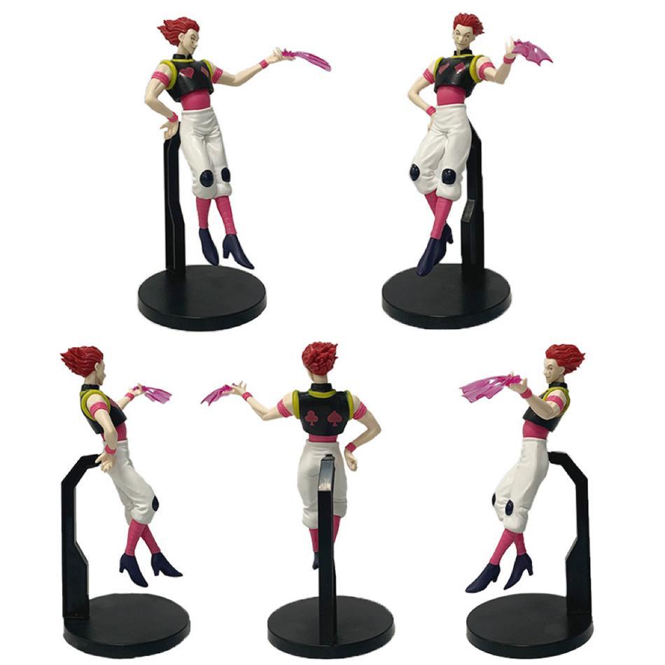 15-23cm Hunter x Hunter Chrollo Lucilfer Anime Figure Hisoka  Action Figure Killua Zoldyck Kurapika Figurine Collectible Model T
