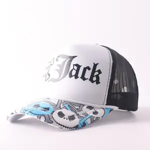 2026 Letter Pattern Rap Hat Breathable Mesh Cap Personalized Printed Letter Baseball Cap Good Quality Fabric Birthday Gift