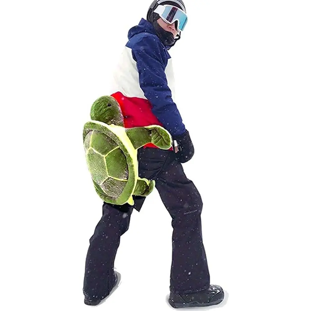Protective Gear Hip Pad in a Cute Turtle Shape, Unisex Cushioned Butt Protector for Skiing, Skating, and Snowboarding