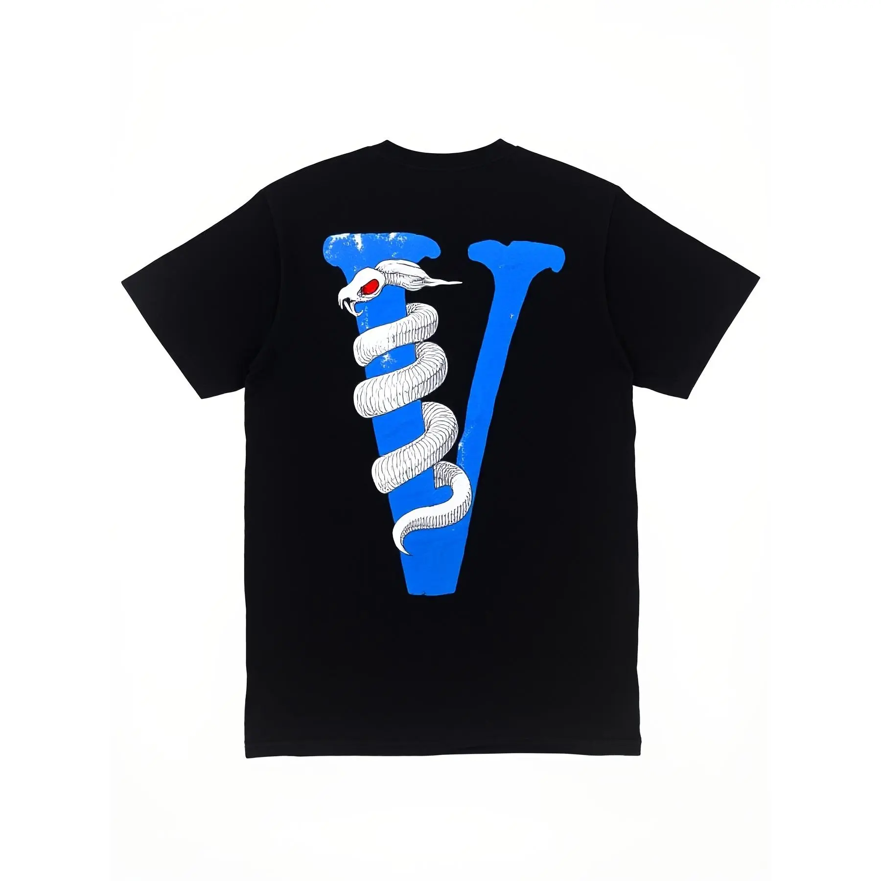 VBig  Men's Graphic HipHop Tee Vl0Ne Men's Oversized V-T-Shirt Male Apparel Present2Retro Casual Short-sleeved T-shirt with a Round Neck and Printed Pattern Suitable for Daily Commuting and Outdoor Activities Machine Washable