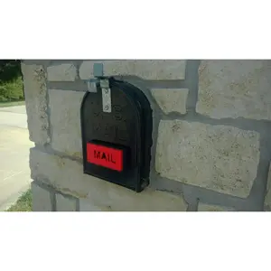 Mailbox Flag, Front Mount, Great on Brick/Stone Mailbox, Stylish Replacement