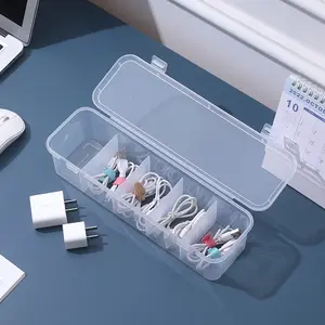 Cable Management Box, Multifunctional Cable Storage Box, Durable Cable Organizer for Home & Office