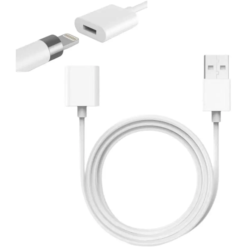 for  Pencil Charger 1FT   for  Pencil 1st Generation | 25Mins Full Charge, Compatible with  Pencil 1st Generation,  Pencil Adapter