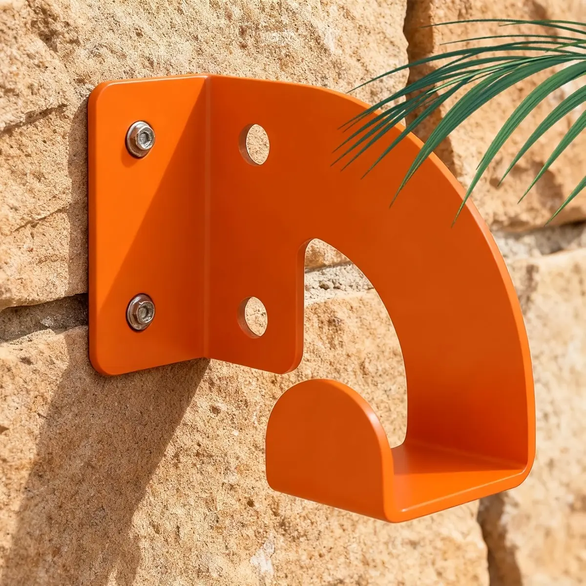 Wall-Mounted Chainsaw Storage Rack (2-Pack) - Heavy Duty Metal Hanging Hook for Chainsaws - Ideal Organizer for Shed, Garage, and Garden Workshop - Reliable Power Tool Storage Accessory