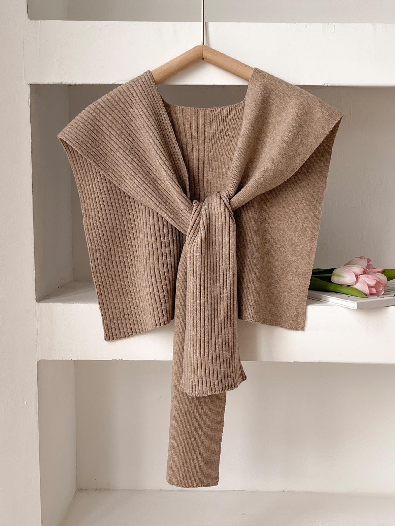 Solid Color Scarf, Head Scarf, Casual Versatile Shawl for Women, Fashionable Accessories for Daily Wear, Trendy All-match & Exquisite Scarf for Birthday Gift