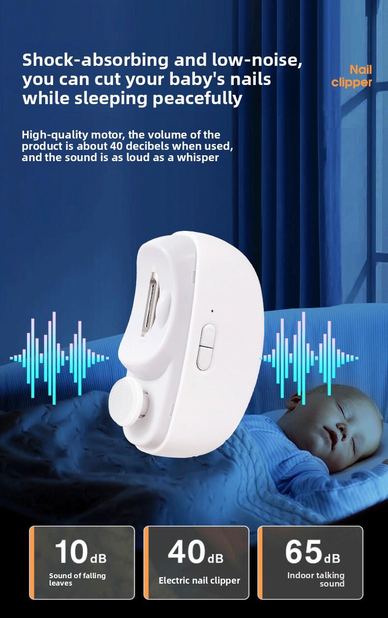 3-in-1 Electric Nail Clipper Trimmer & Polisher with No Mess Debris Collector, All-in-One Manicure Pedicure Tool for Cutting, Filing, and Cuticle Care, USB Rechargeable with LED Light, Safe Quiet for Elderly Women Men, Portable Nail Care Kit