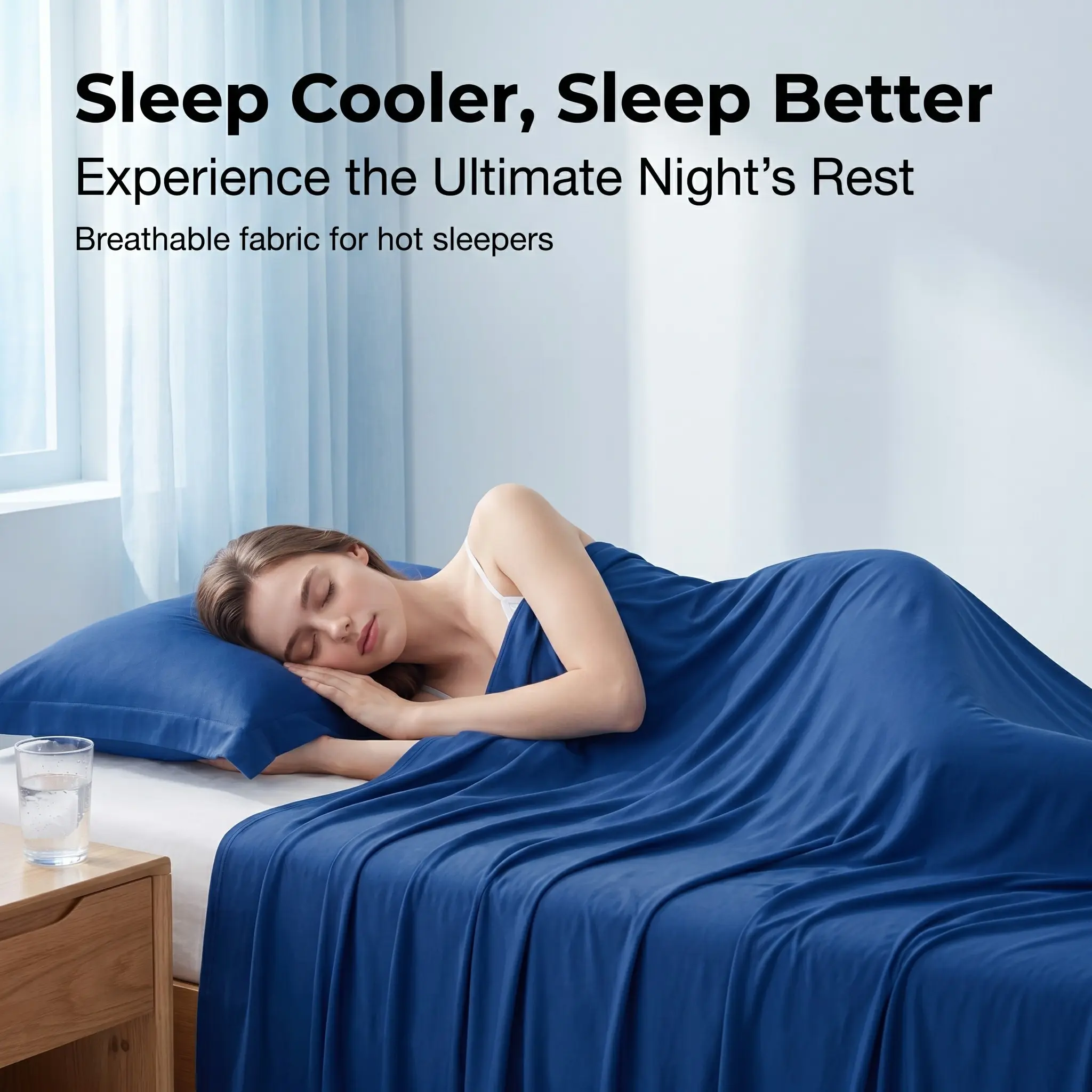 Cool Summer Blanket, High Breathable Lightweight Air Conditioning Blanket, Smooth Cool Fabric, Multi-Use All Seasons, Portable, Soft Blankets
