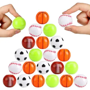 42 Pack Sport Party Favors, Mini Fidget Spinner Sport Ball Toys for Kids Fidget Toys Soccer Baseball for Kids 6-8 8-12 Goodie Bag Stuffers Christmas Birthday Gifts Treasure Box Classroom Prizesfidget toys