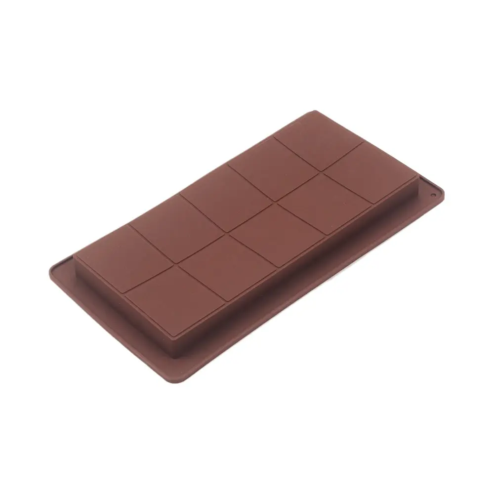 Silicone Chocolate Mold, Silicone Baking Mold, Home Baking Supplies, 1 Count Rectangular Chocolate Bar Mold, Square Chocolate Mold for Filling Knafeh Pistachio Chocolate Candy Bar, Silicone Molds, Food Grade Silicone