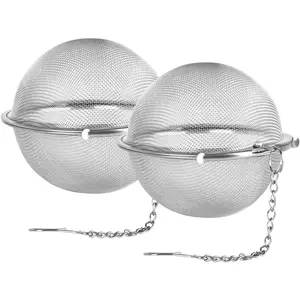 Stainless Steel Mesh Tea Ball 3.5 inches Tea Strainers Tea Infuser Strainer Filters for Tea
